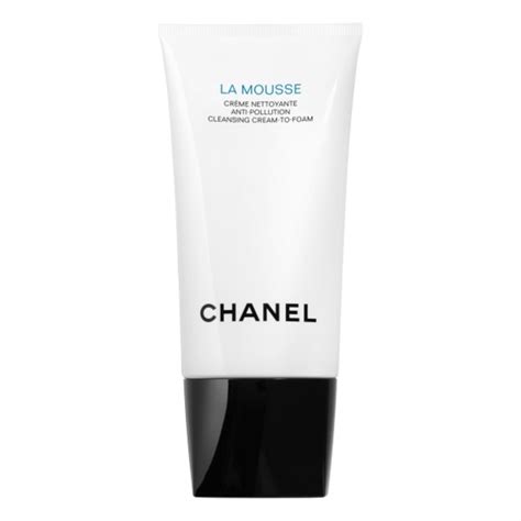 chanel la mousse anti-pollution cleansing cream-to-foam price|Chanel la mousse face wash.